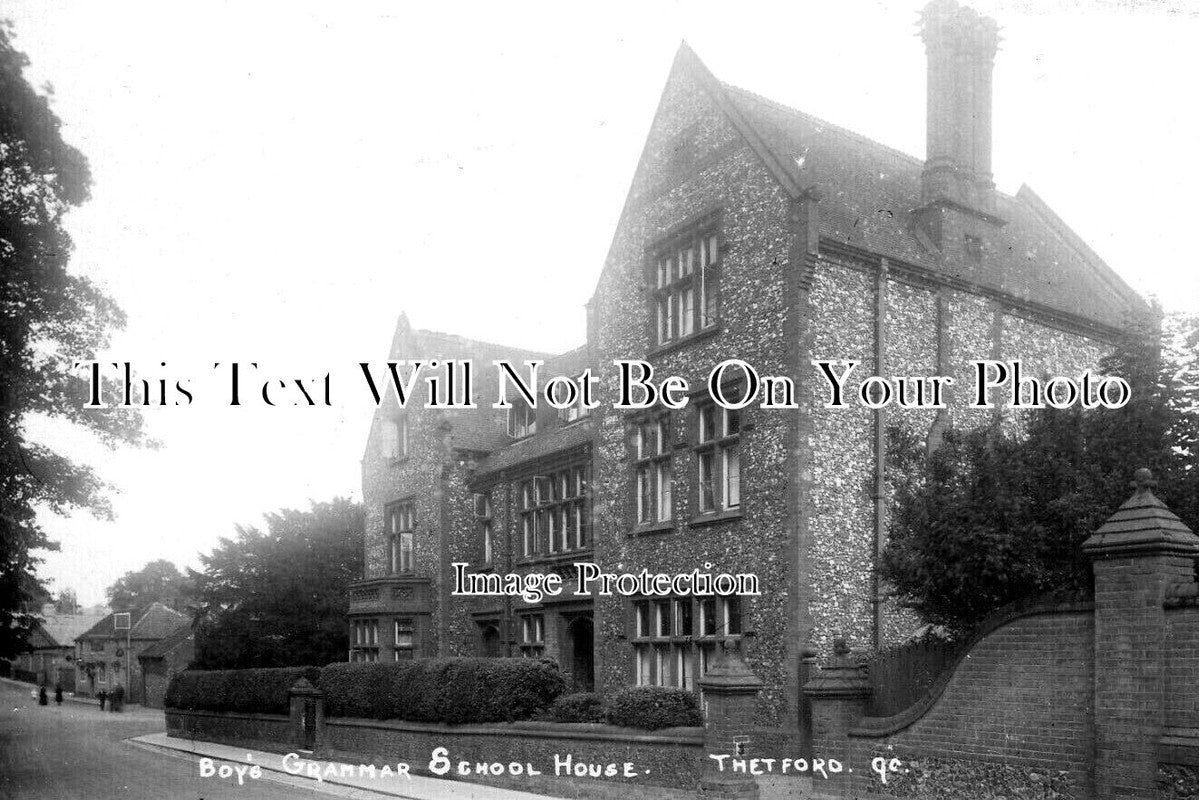 NF 3105 - Boys Grammar School House, Thetford, Norfolk