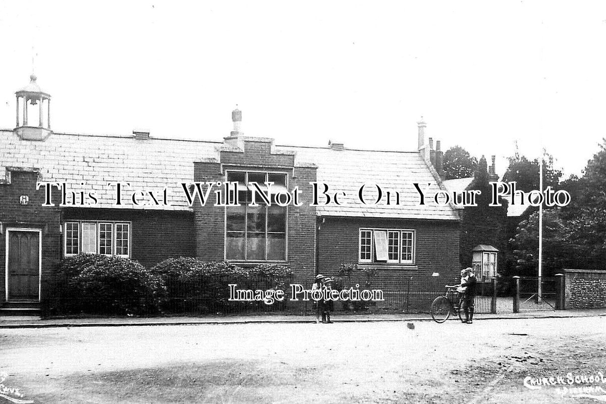 NF 3110 - Church School, Dereham, Norfolk c1912