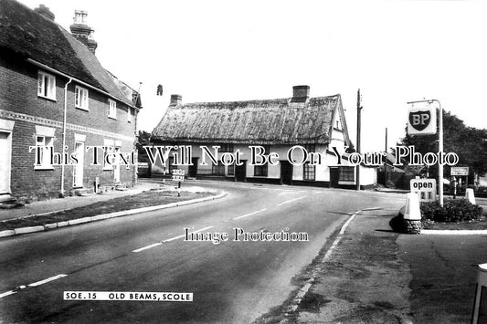 NF 3112 - Old Beams, Scole, Norfolk c1950