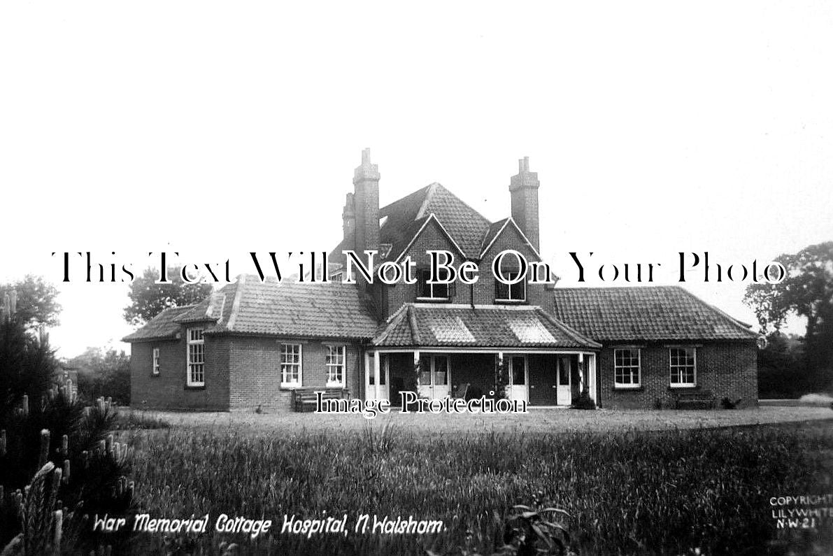 NF 3115 - War Memorial Cottage Hospital, North Walsham, Norfolk – JB ...