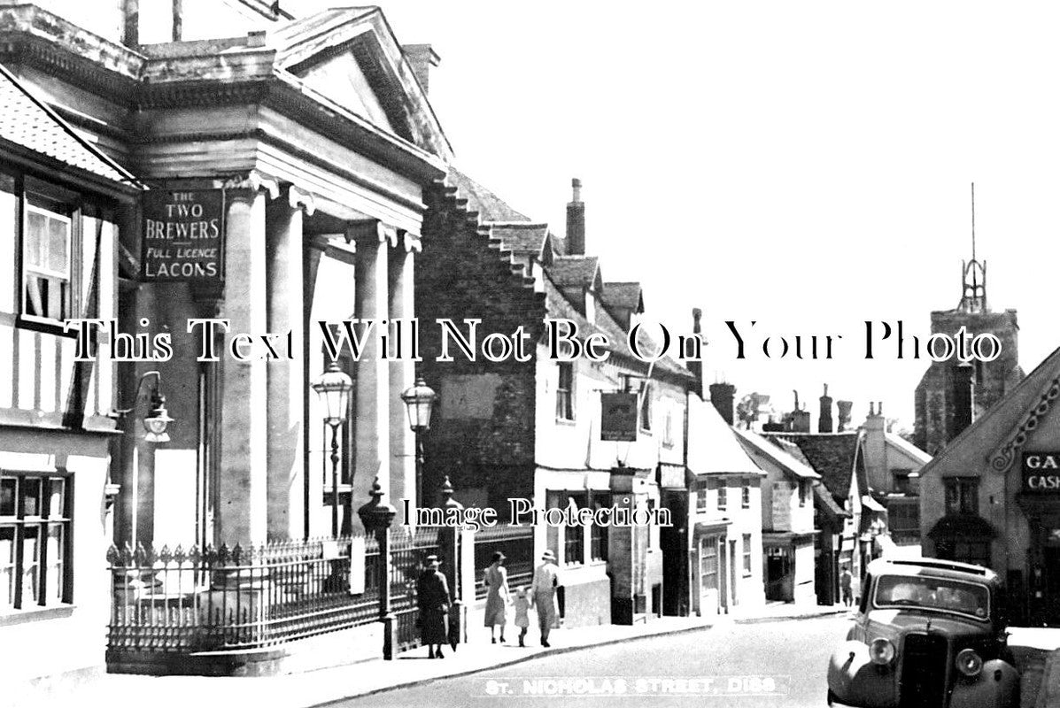 NF 3159 - St Nicholas Street, Diss, Norfolk – JB Archive