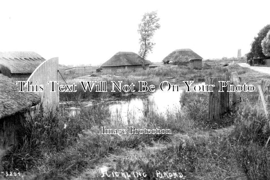 NF 3234 - Hickling Broad, Norfolk c1920