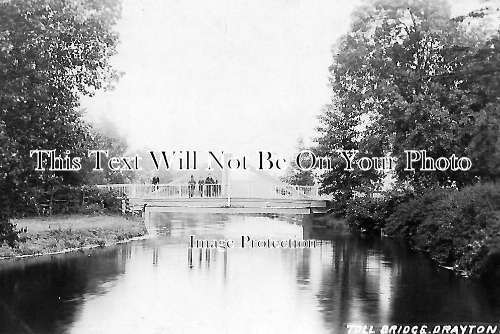 NF 324 - Toll Bridge, Drayton, Norfolk c1907
