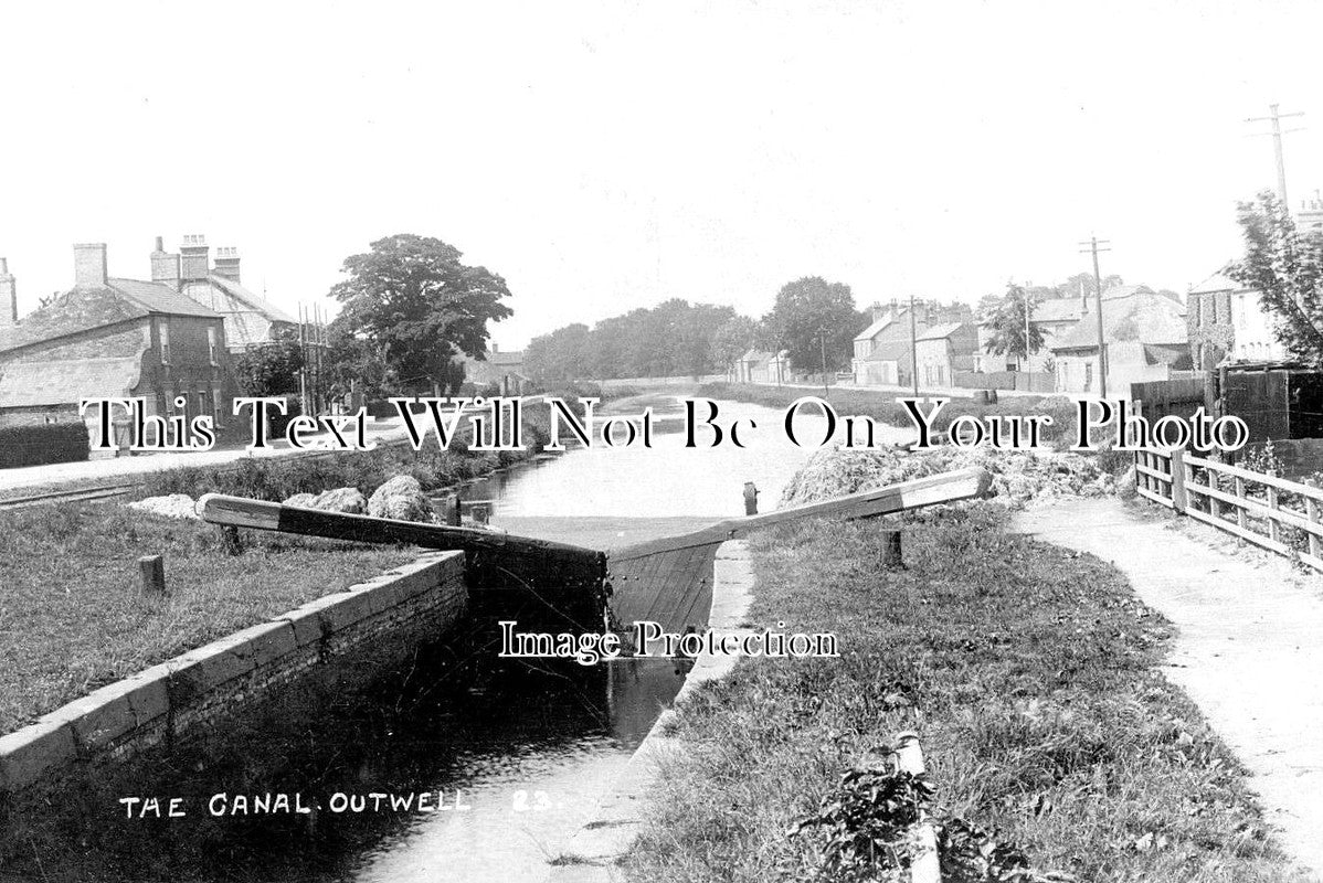 NF 3249 - The Canal, Outwell, Norfolk