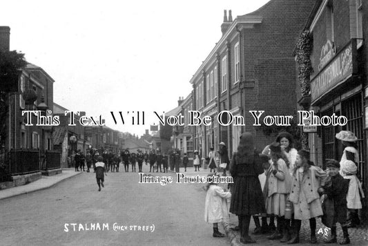 NF 3265 - High Street, Stalham, Norfolk c1912
