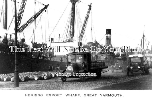 NF 3290 - Herring Export Wharf, Great Yarmouth, Norfolk