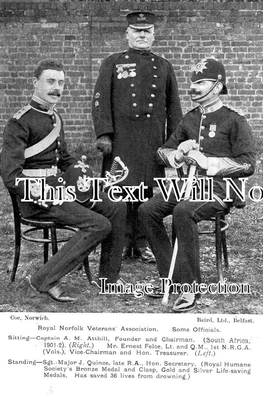 NF 3334 - Royal Norfolk Veterans Association, Norwich, Norfolk