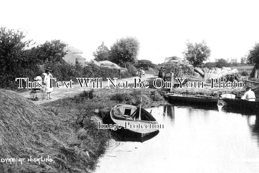 NF 3340 - Dyke At Hickling, Norfolk Broads c1920