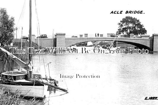NF 3342 - Acle Bridge, Norfolk c1938