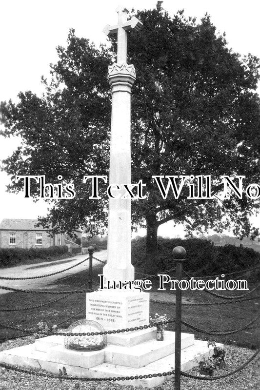 NF 3359 - Wormegay War Memorial, Norfolk