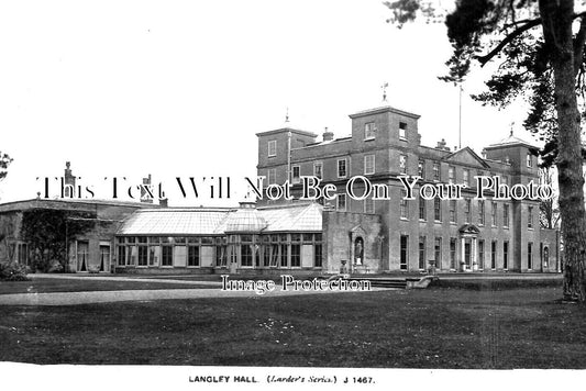 NF 3375 - Langley Hall, Loddon, Norfolk c1915