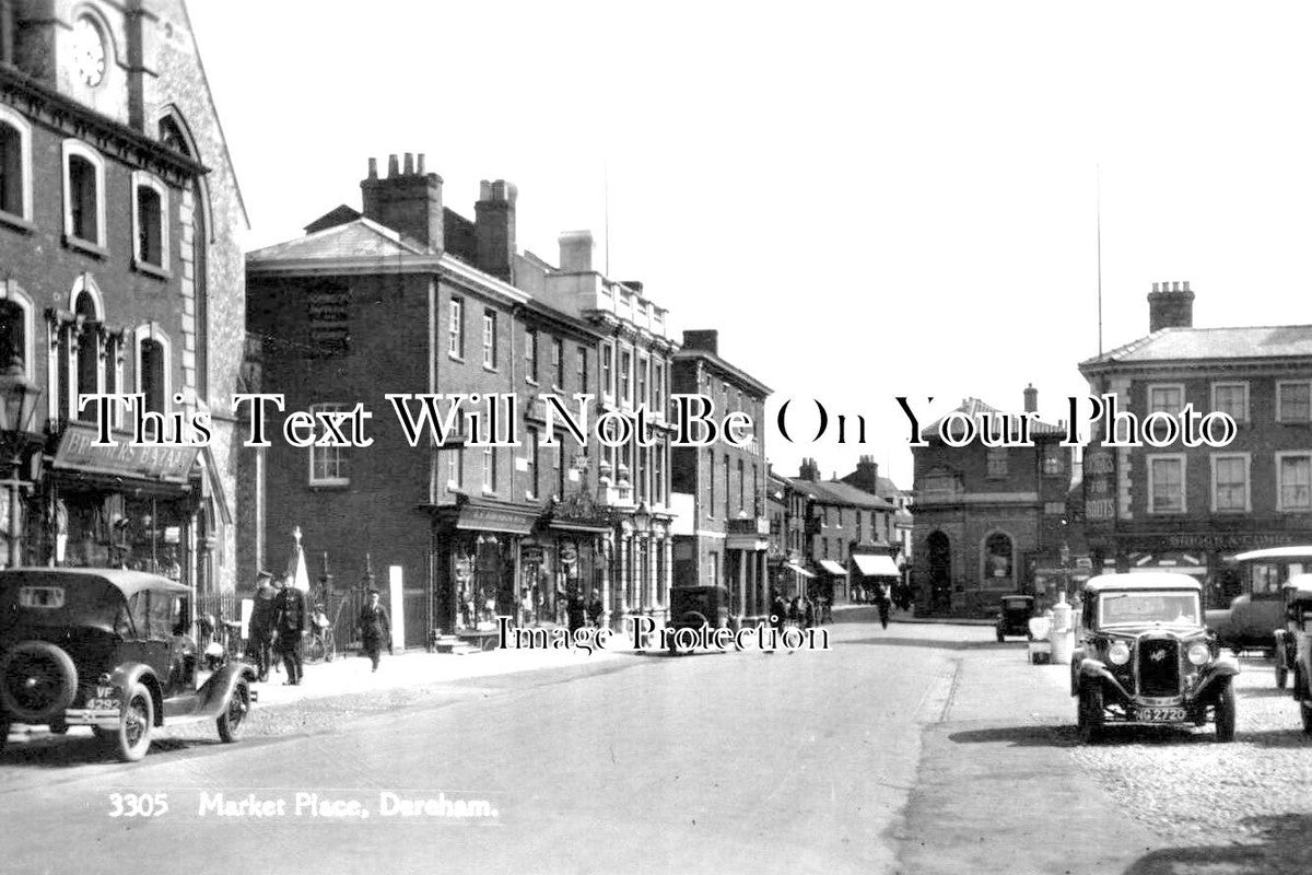 NF 3384 - Market Place, Dereham, Norfolk