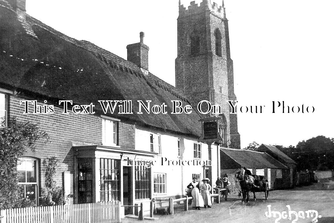 NF 3404 - The Swan Pub, Ingham, Norfolk