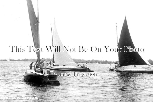 NF 3406 - Barton Broad Regatta, Norfolk Broads c1949