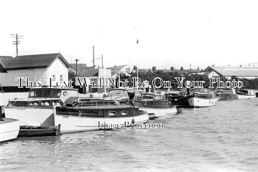 NF 3408 - Great Yarmouth Yacht Station, Norfolk c1956