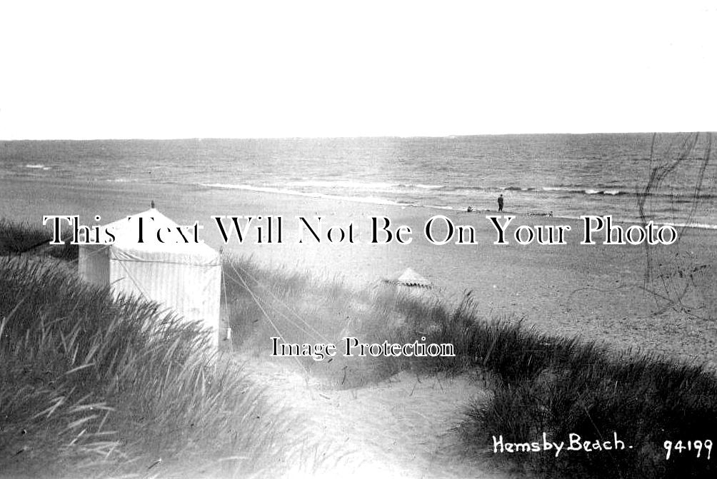 NF 3410 - Hemsby Beach, Norfolk c1912