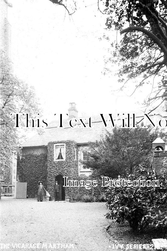 NF 3421 - The Vicarage, Martham, Norfolk c1906