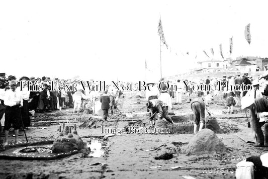 NF 3424 - Sandcastle Competition, Hunstanton, Norfolk c1906