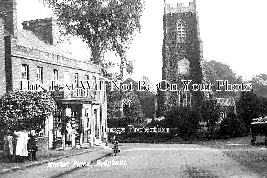 NF 3428 - Market Place, Reepham, Norfolk