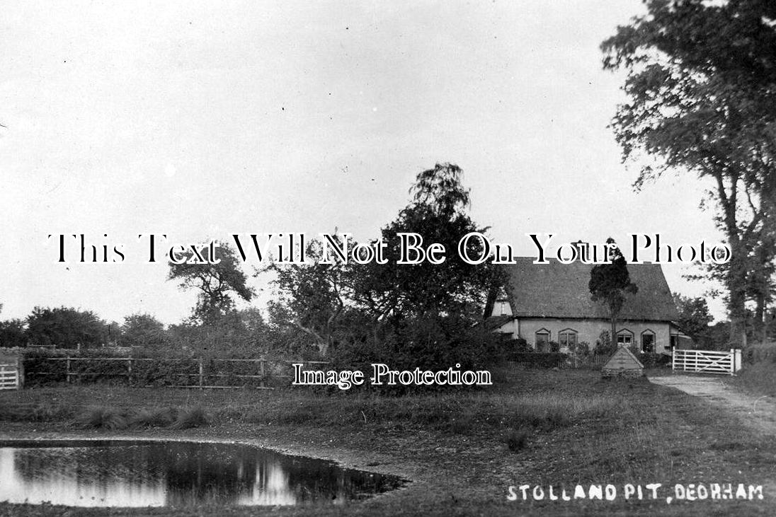 NF 343 - Stolland Pit, Deopham, Norfolk c1911