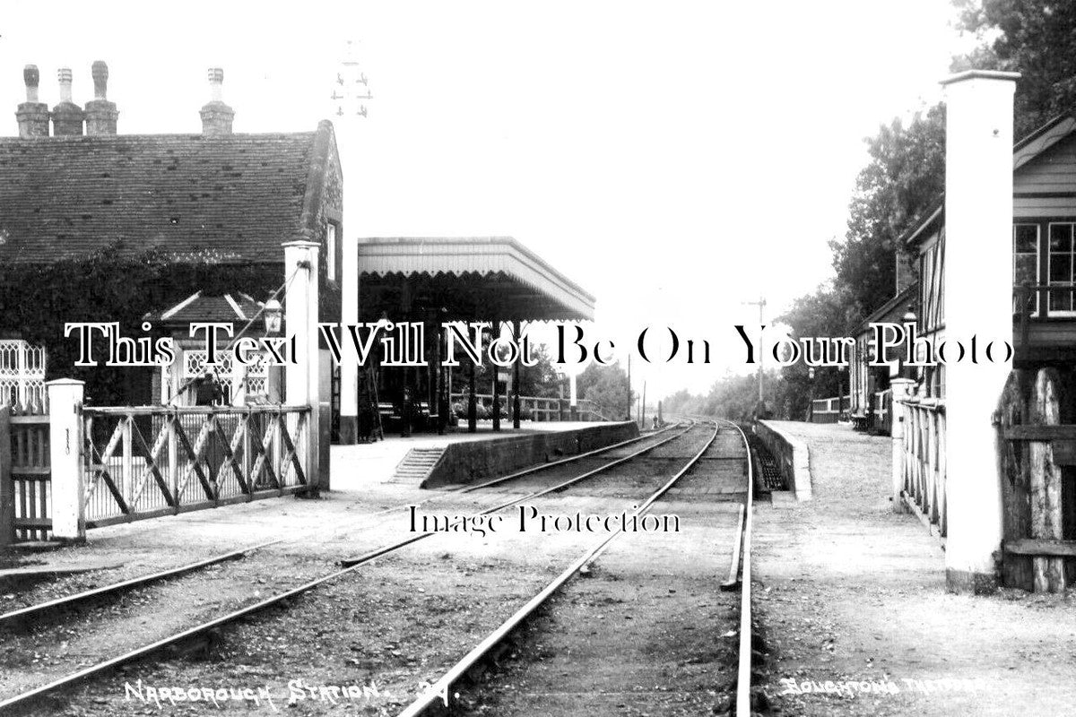 NF 3458 - Narborough Railway Station, Norfolk