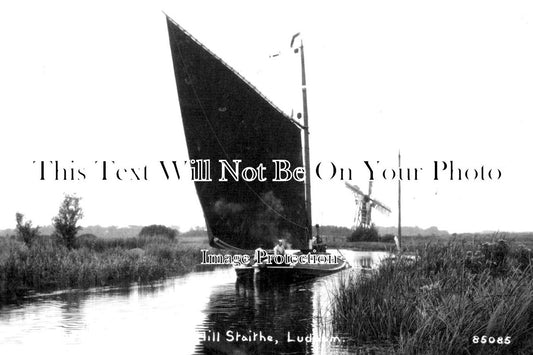 NF 3472 - How Hill, Staithe, Ludham Windmill, Norfolk c1930
