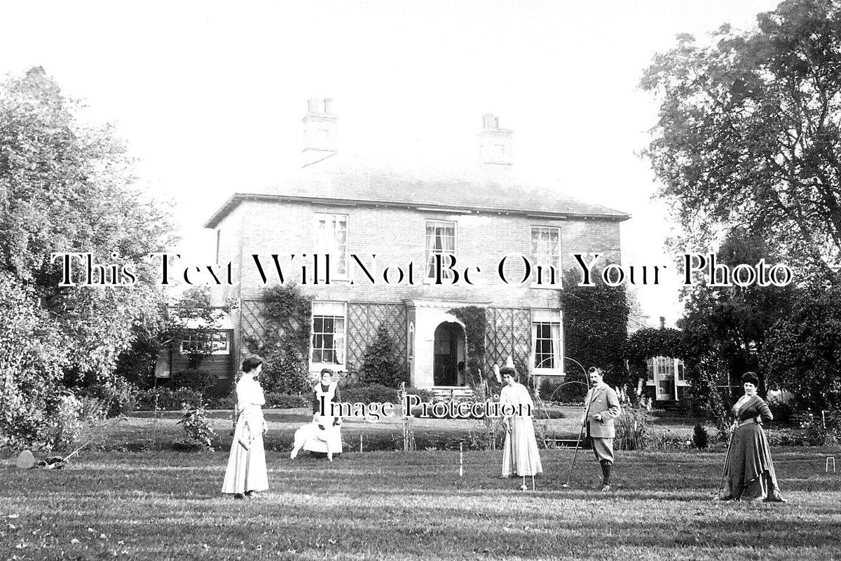 NF 3483 - Newlands & Pooley House, Northwold, Norfolk c1905