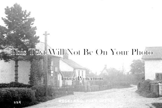NF 3489 - Rockland All Saints Post Office, Norfolk c1912