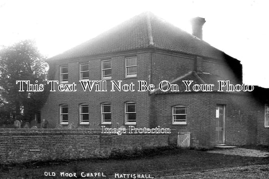 NF 3523 - Old Moor Chapel, Mattishall, Norfolk c1914