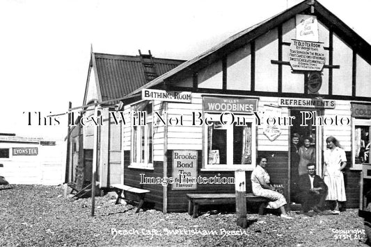 NF 3524 - Beach Cafe, Snettisham Beach, Norfolk c1940