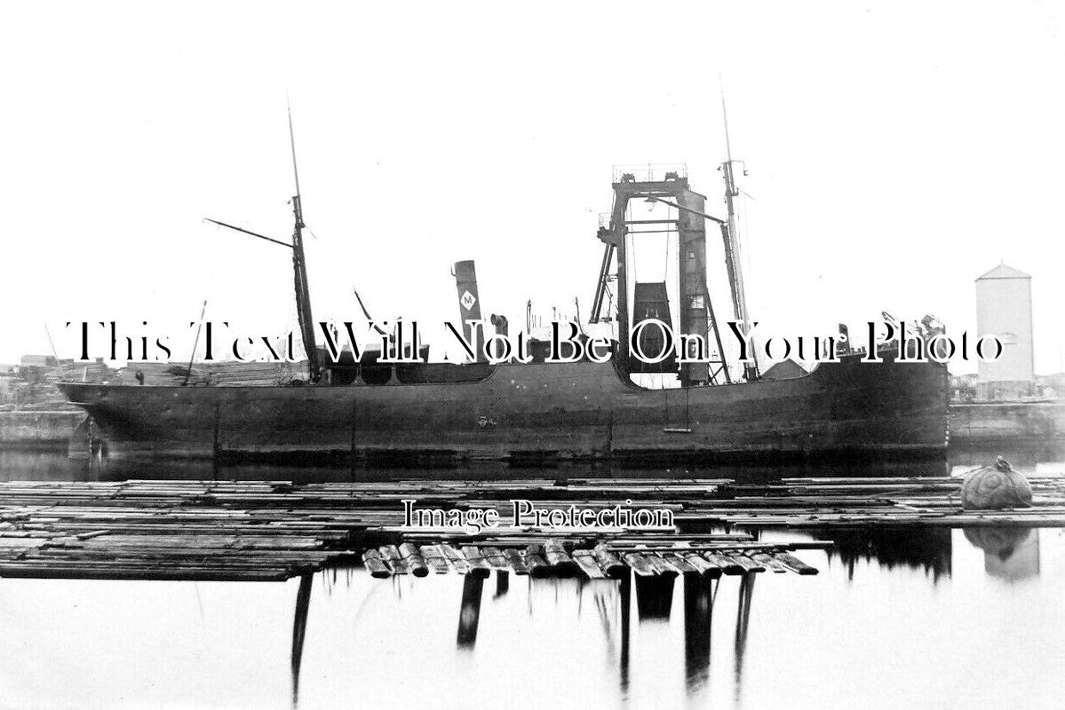 NF 3534 - Steam Ship Logsdail, Kings Lynn, Norfolk c1906