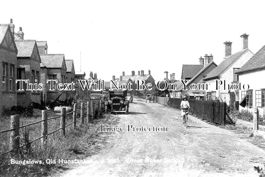 NF 3550 - Bungalows, Old Hunstanton, Norfolk