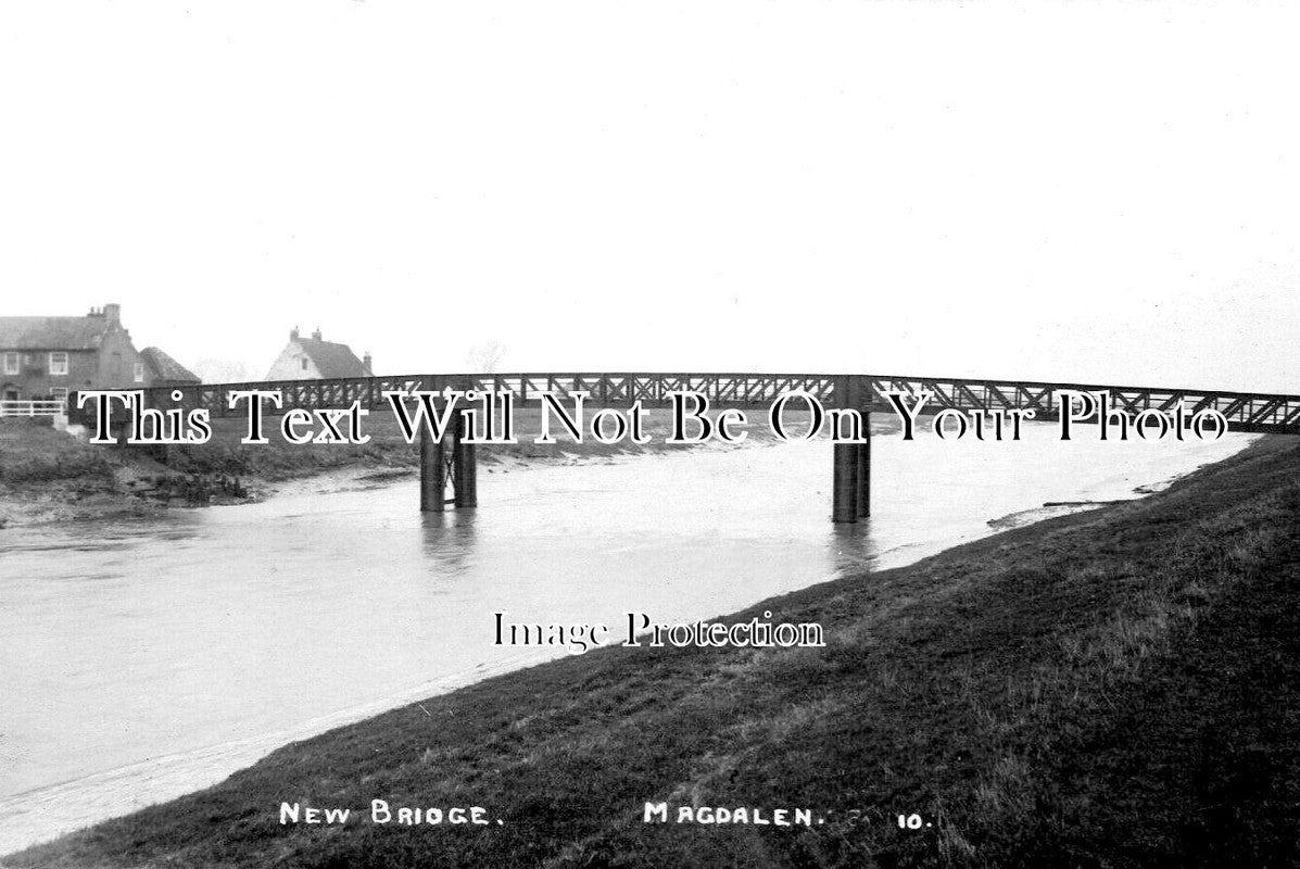 NF 3585 - New Bridge, Wiggenhall St Mary, Magdalen, Norfolk