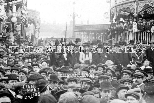 NF 3588 - Kings Lynn Mart Fair, Norfolk 1908