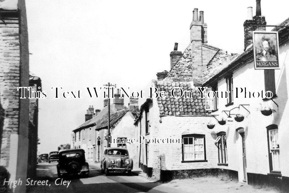 NF 3593 - High Street, Cley, Norfolk – JB Archive