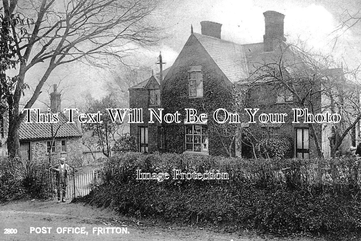 NF 3595 - Fritton Post Office, Norfolk