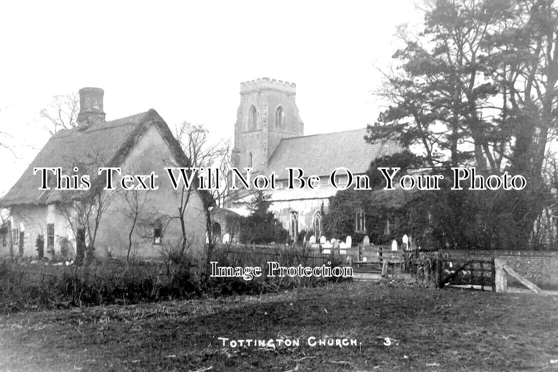 NF 3651 - Tottington Church, Norfolk