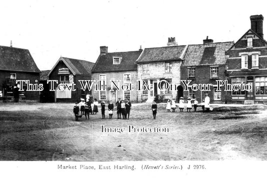 NF 3665 - Market Place, East Harling, Norfolk