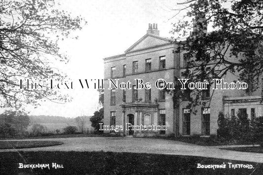 NF 3666 - Buckenham Tofts Hall, Norfolk c1914