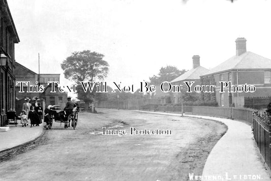 NF 3685 - Westend, Leiston, Norfolk c1907
