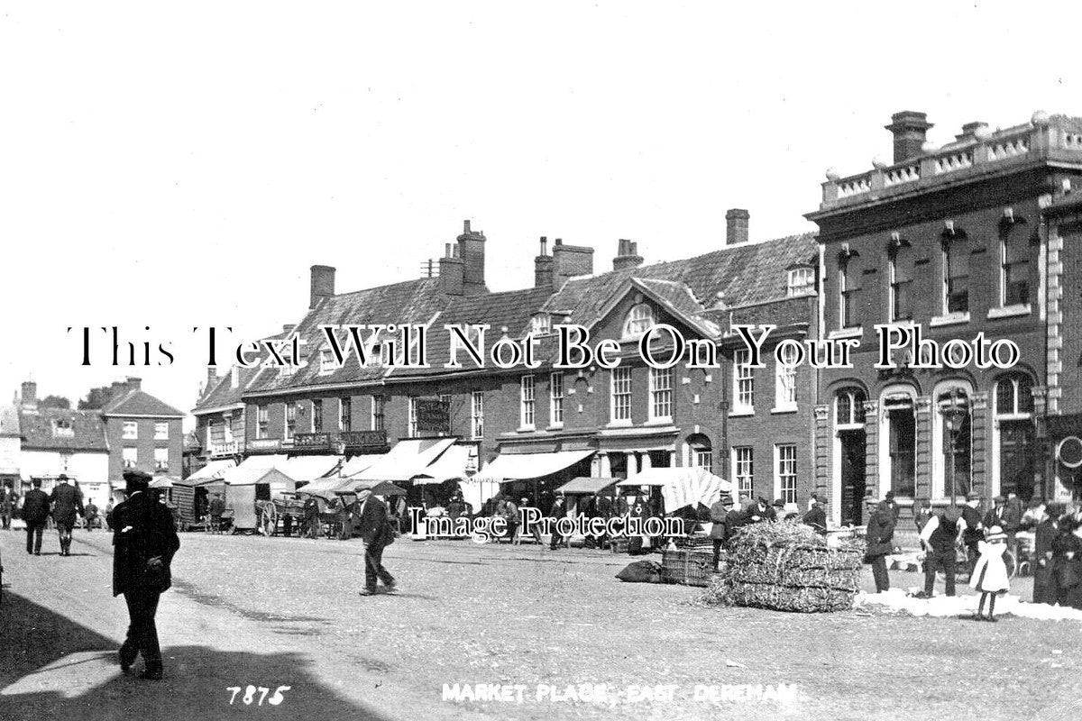 NF 3687 - Market Place, East Dereham, Norfolk