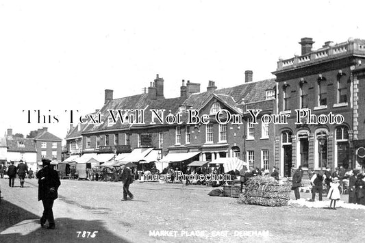 NF 3687 - Market Place, East Dereham, Norfolk