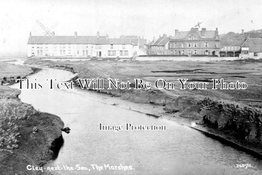 NF 3715 - The Marshes, Cley Next The Sea, Norfolk