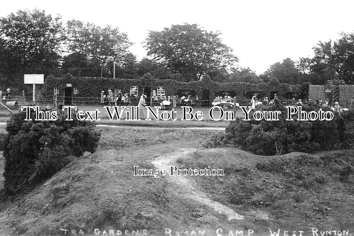 NF 3741 - Tea Gardens, Roman Camp, West Runton, Norfolk