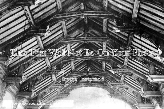 NF 3761 - Roof Of Knapton Church, Norfolk