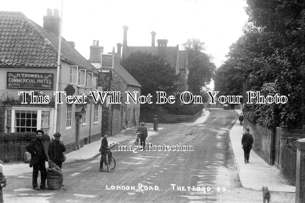 NF 3778 - Commercial Hotel, London Road, Thetford, Norfolk
