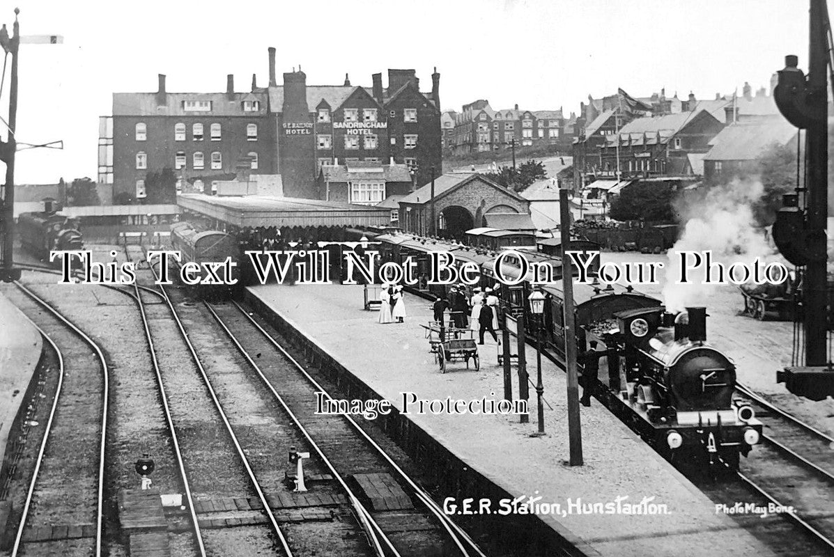 NF 3780 - Hunstanton Railway Station, Norfolk