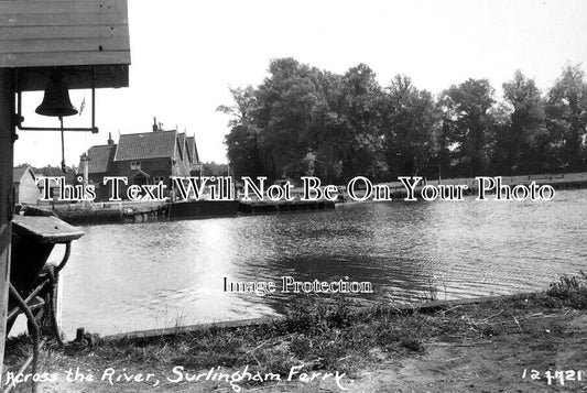 NF 3782 - The River, Surlingham Ferry, Norfolk