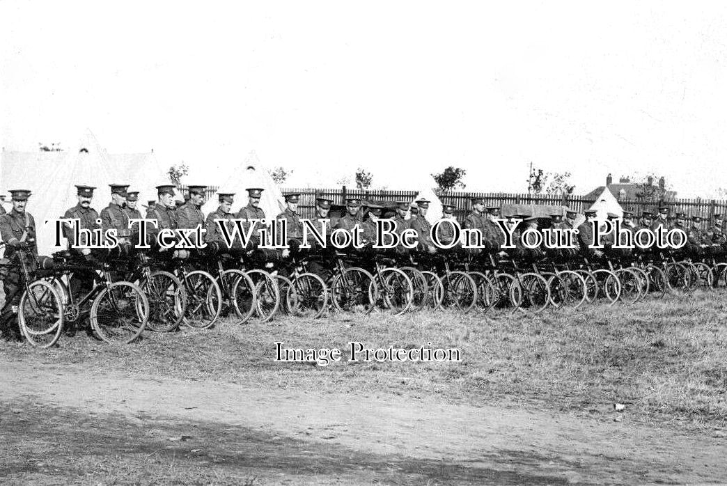 NF 3803 - Mousehold Norfolk Cyclist Corps, Norwich Camp, Norfolk 1910