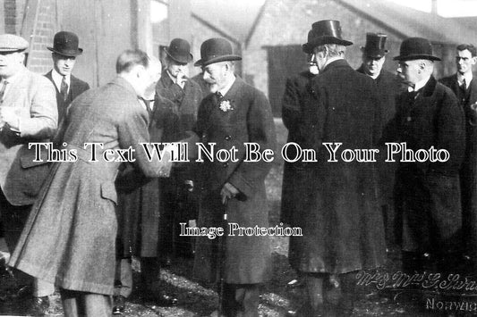 NF 3827 - Royal Visit To Mousehold Lane, Norwich, Norfolk 1921